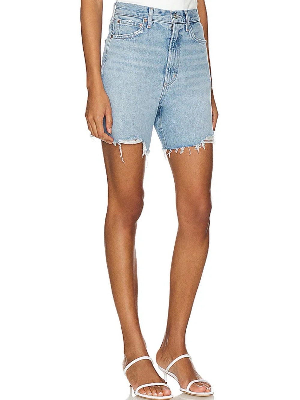 Agolde STELLA  Short High-Rise Baggy Shorts
